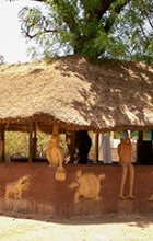 Bestiaire sculpté - Institut des Jeunes Aveugles de Bamako - 2006